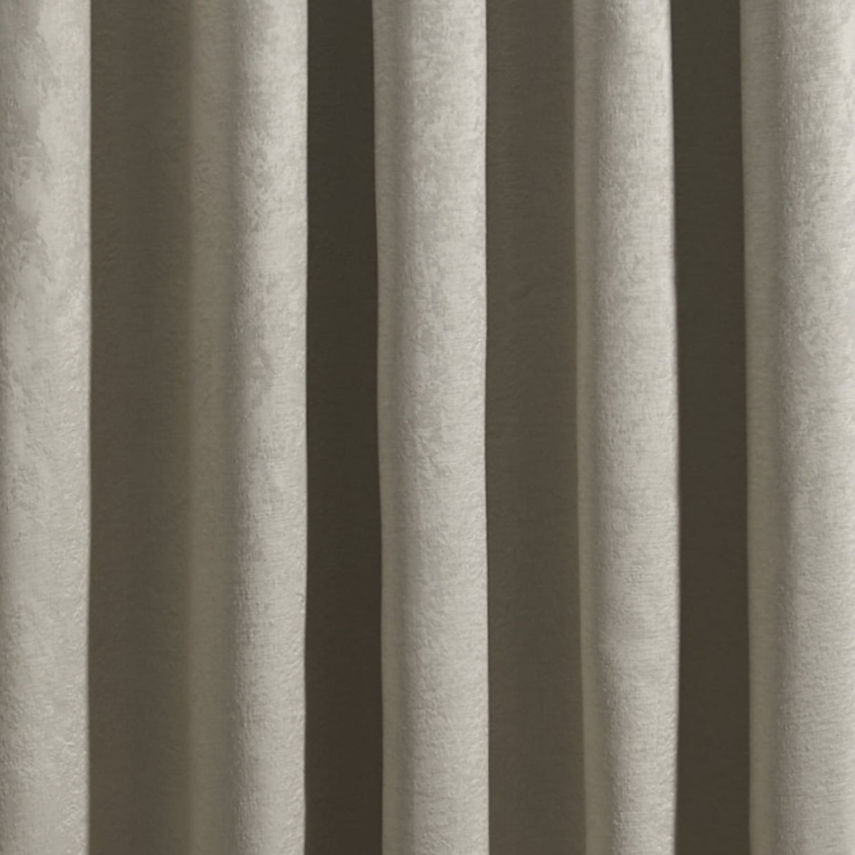 Strata Woven Thermal Door Curtain 66 x 84 Inch - Natural Dimout Light Filtering - Strata Eyelet Single Panel Door Curtain In Natural 4