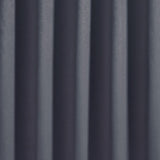 Strata Woven Thermal Door Curtain 66 x 84 Inch - Navy Dimout Light Filtering - Strata Eyelet Single Panel Door Curtain In Navy 4