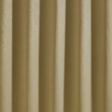 Strata Woven Thermal Door Curtain 66 x 84 Inch - Ochre Dimout Light Filtering - Strata Eyelet Single Panel Door Curtain In Ochre 4