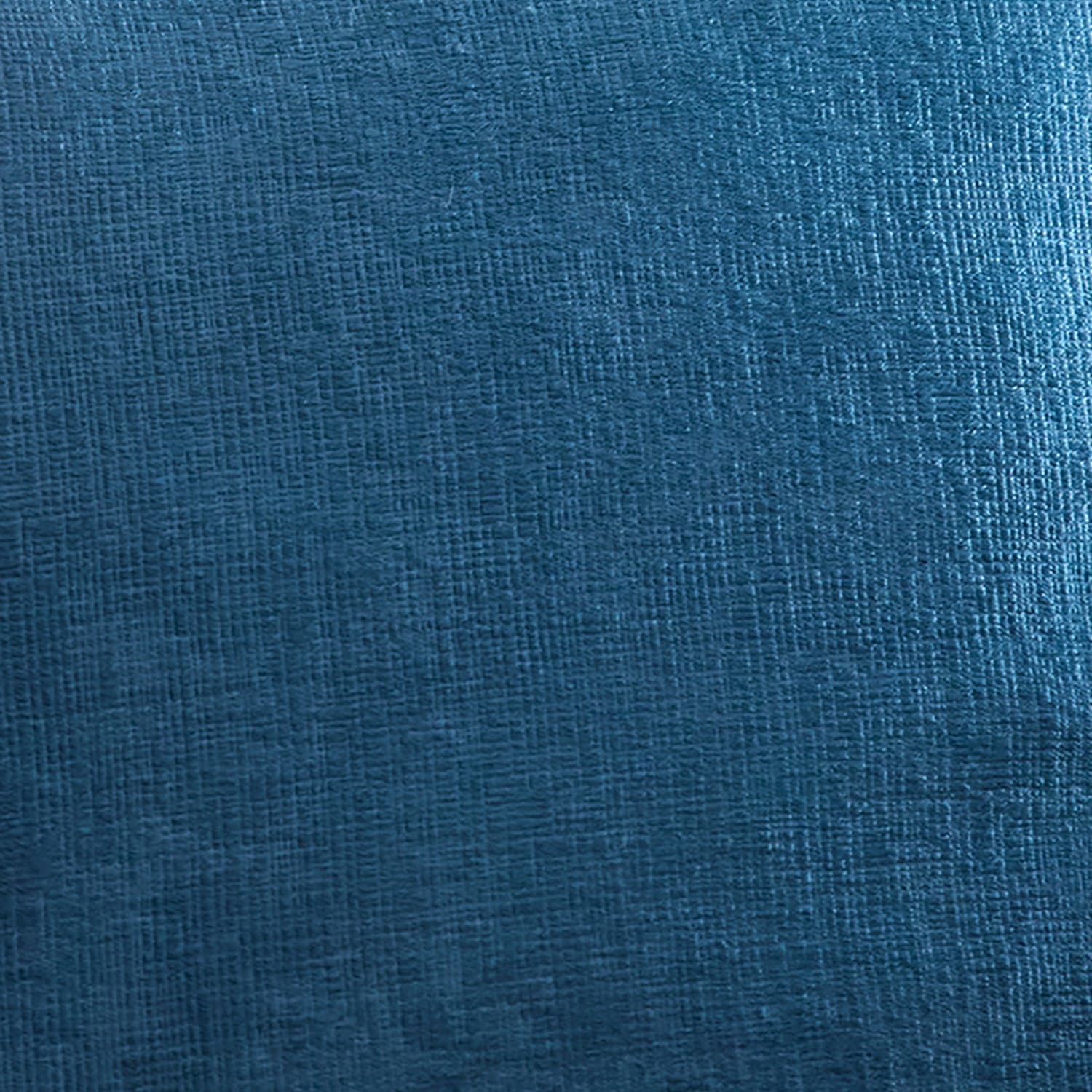 Strata Woven Thermal Door Curtain 66 x 84 Inch - Dark Teal Dimout Light Filtering - Strata Eyelet Single Panel Door Curtain In Teal 4