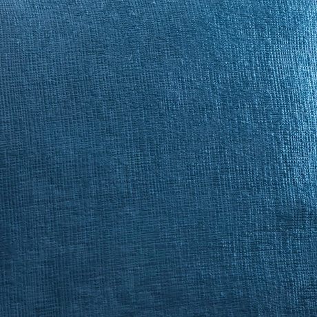 Strata Woven Thermal Door Curtain 66 x 84 Inch - Dark Teal Dimout Light Filtering - Strata Eyelet Single Panel Door Curtain In Teal 4