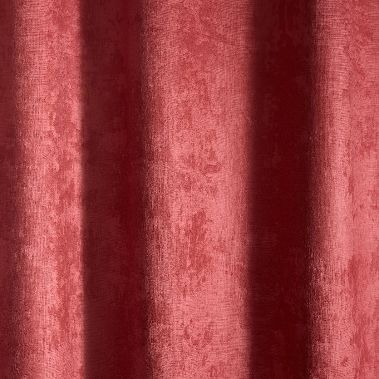 Strata Woven Thermal Door Curtain 66 x 84 Inch - Terracotta Dimout Light Filtering - Strata Eyelet Single Panel Door Curtain In Terracotta 3