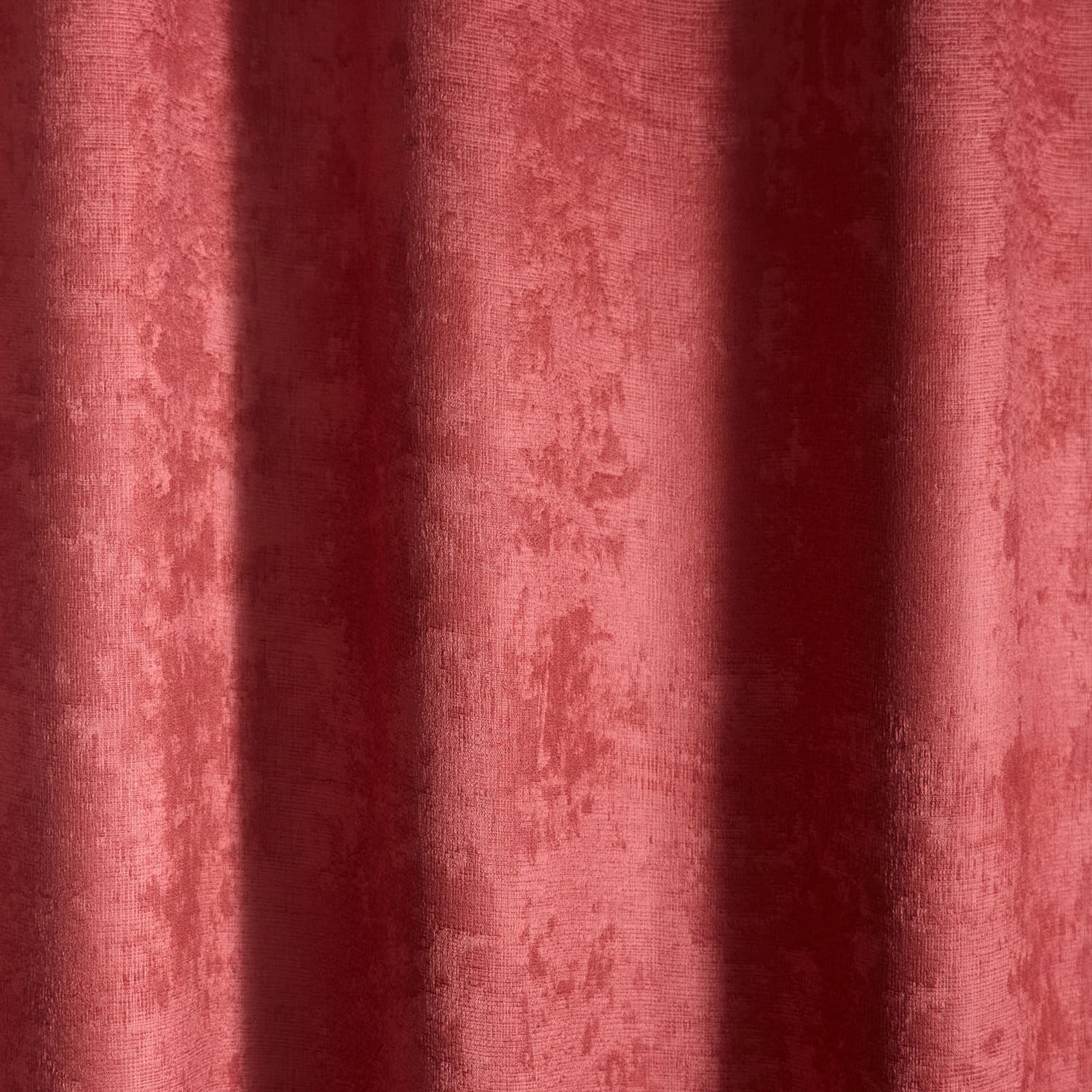 Strata Woven Thermal Door Curtain 66 x 84 Inch - Terracotta Dimout Light Filtering - Strata Eyelet Single Panel Door Curtain In Terracotta 3