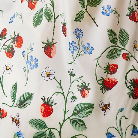 Ulster Weavers Strawberry Patch Foldable Tote Bag - Strawberry Patch Foldable Tote Bag Medium In Green 5