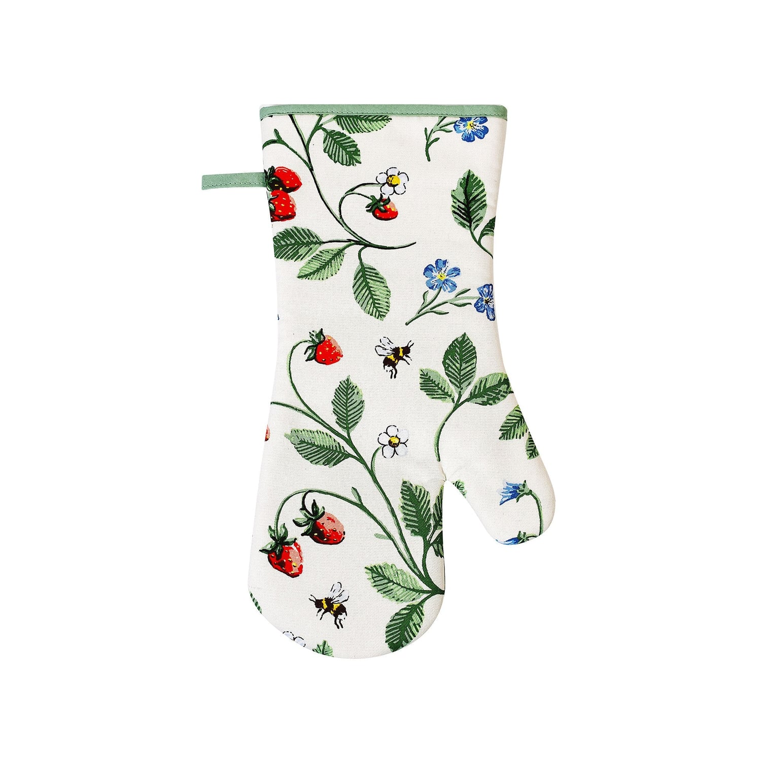 Ulster Weavers Strawberry Patch Cotton Gauntlet Oven Glove