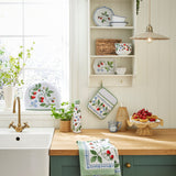 Ulster Weavers Strawberry Patch Large Scatter Tray - Strawberry Patch Small Serving Tray In Green 3