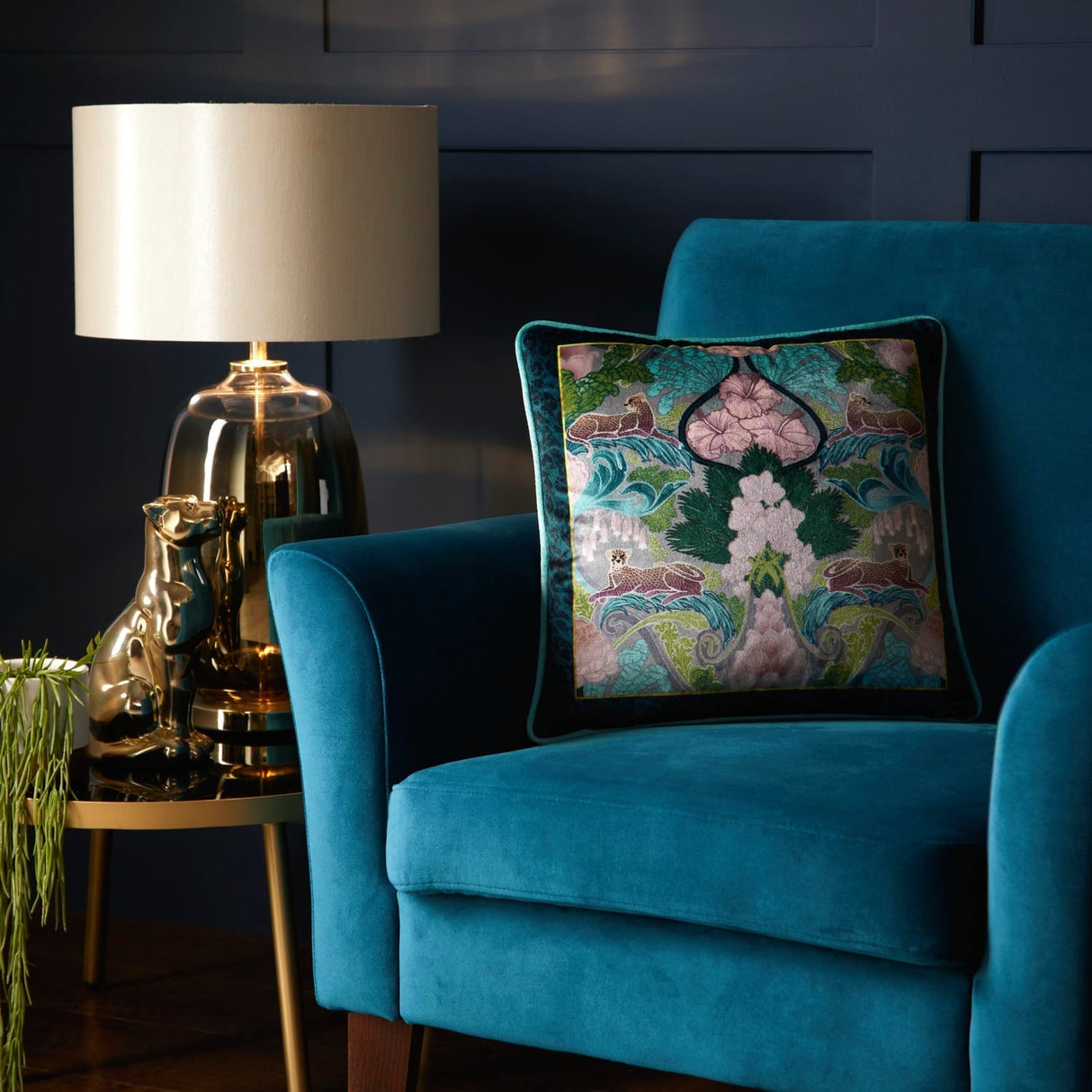 Laurence Llewelyn-Bowen Suburban Jungle Cushion Cover