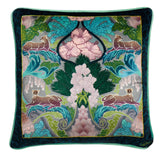Laurence Llewelyn-Bowen Suburban Jungle Cushion Cover - Suburban Jungle Cushion In Teal 43 X 43Cm 2
