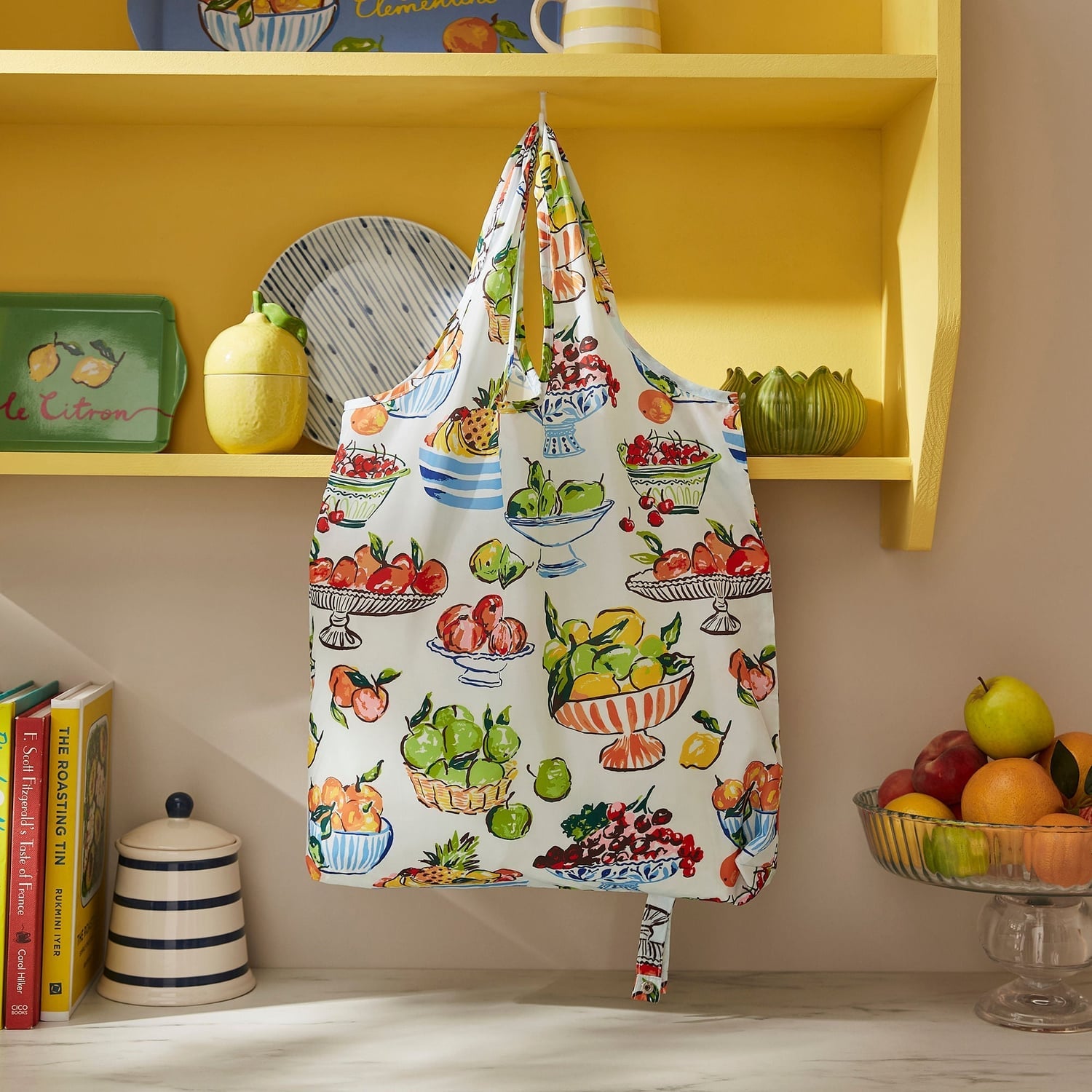 Ulster Weavers Summer Fruits Foldable Tote Bag - Summer Fruits Foldable Tote Bag Medium In Multicolour 2
