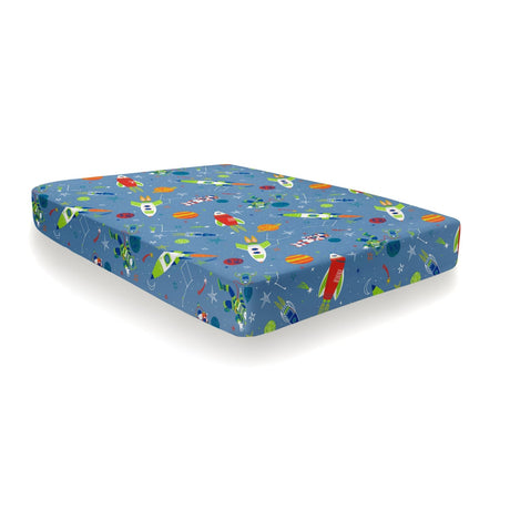 Supersonic Kids 25cm Deep Fitted Sheet Single and Toddler Sizes