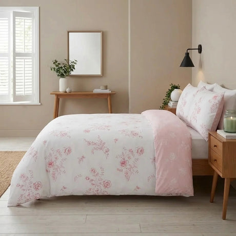 Sustainable Sadie Rose Duvet Cover Bedding Set-3