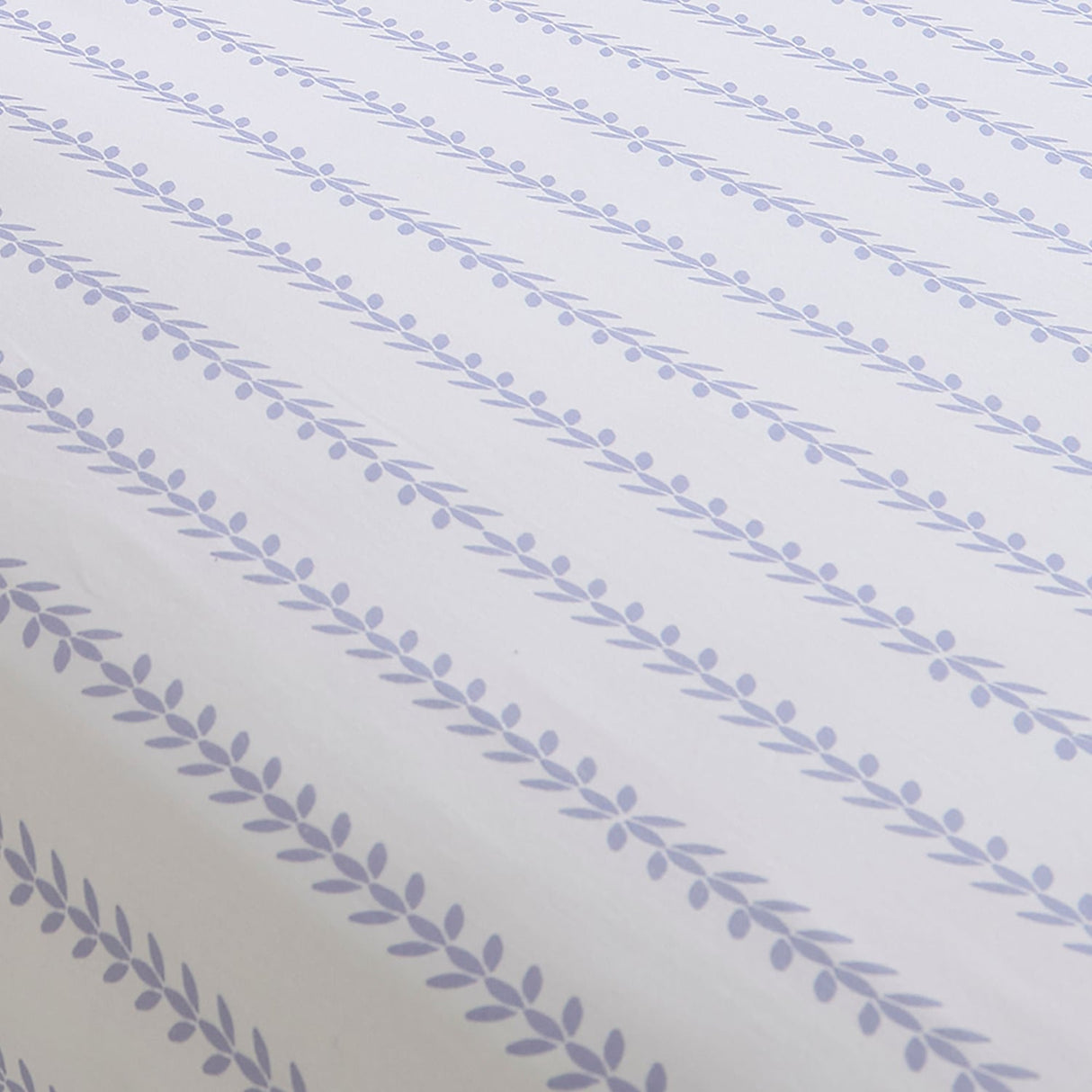Sweetpea Floral 100% Cotton Lilac 28cm Deep Fitted Sheet - Sweetpea Floral 28Cm Fitted Bed Sheet In Lilac 3
