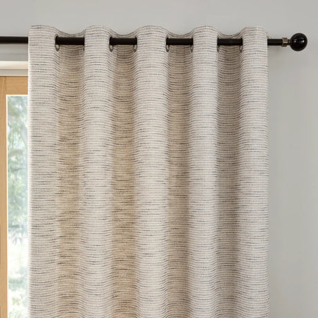 Talon Eyelet Curtains by Curtina