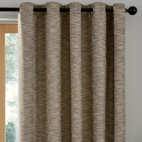 Talon Eyelet Curtains by Curtina