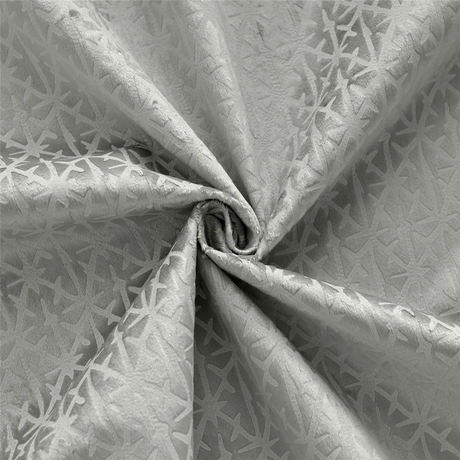 Alan Symonds Temple Velvet Cushion Cover 18" x 18" in Silver - Image 2