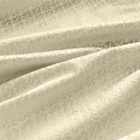 Alan Symonds Temple Velvet Blackout Eyelet Ring Top Curtains in Cream - Image 9