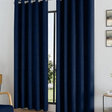 Alan Symonds Temple Velvet Blackout Eyelet Ring Top Curtains