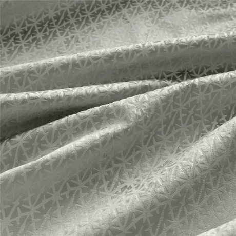 Alan Symonds Temple Velvet Blackout Eyelet Ring Top Curtains in Silver - Image 9