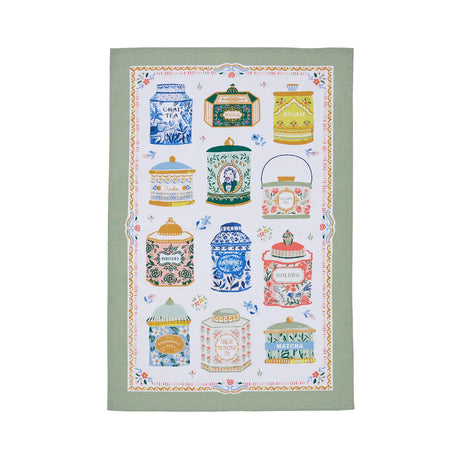 Tea Tins Kitchen Collection by Ulster Weavers