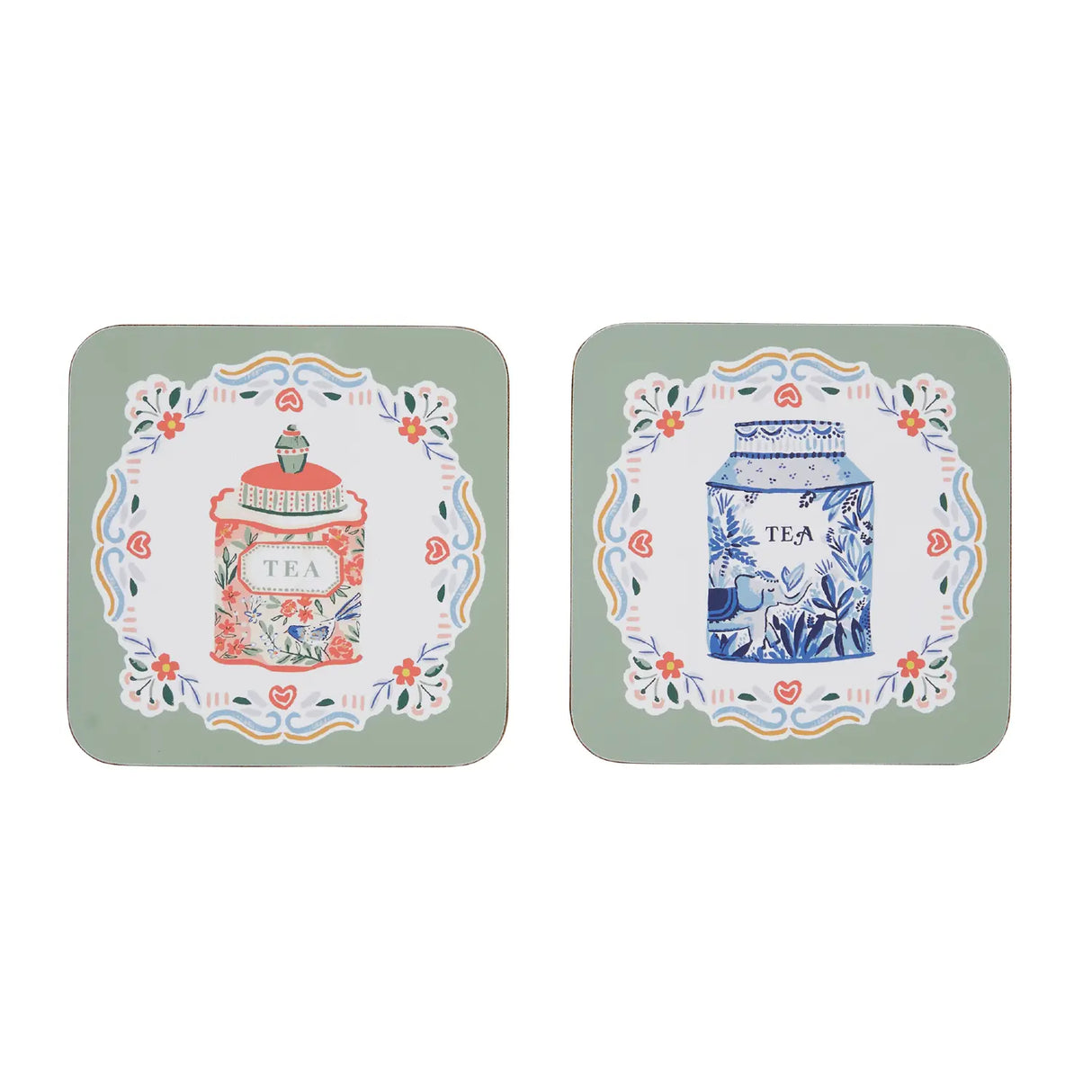 Tea Tins Kitchen Collection by Ulster Weavers