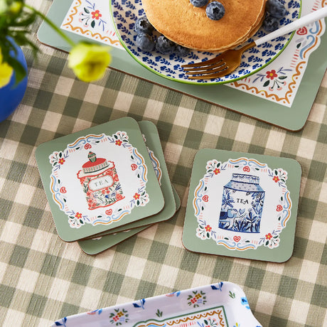 Tea Tins Kitchen Collection by Ulster Weavers