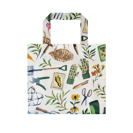 Time to Grow Canvas Shoulder Bag in Green