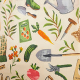 Time to Grow Canvas Shoulder Bag in Green