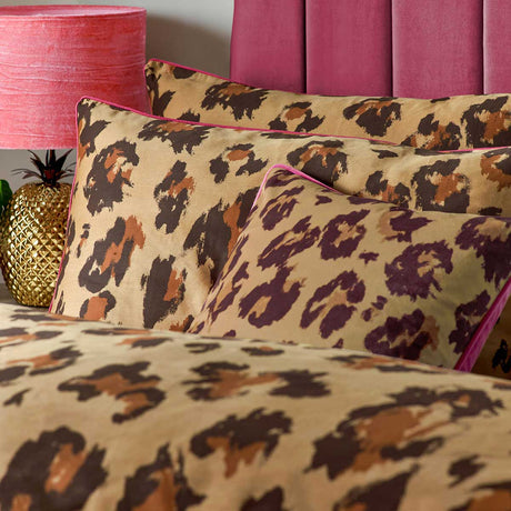 True Leopard Duvet Cover Set by furn.