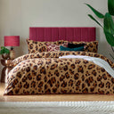 True Leopard Duvet Cover Set by furn.