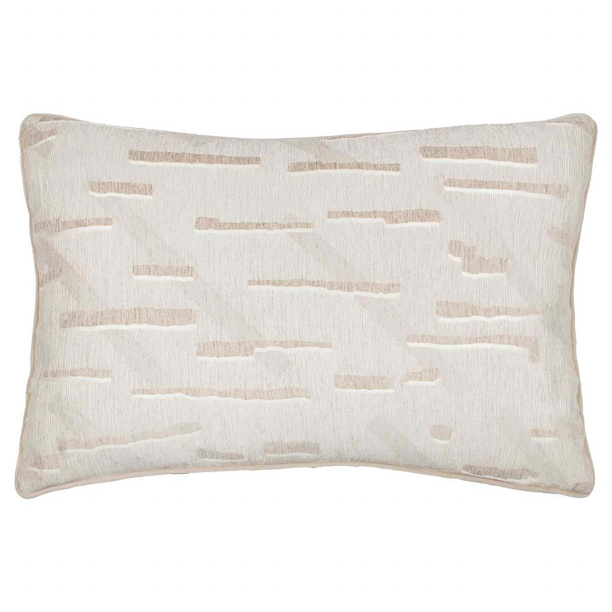 Tresse Cushion Cover / Filled Cushion 16" x 24" (40cm x 60cm) - Moonbeam