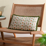 Tropicala Palm Cushion Cover / Filled Cushion 12" x 20" (30cm x 50cm) by furn.