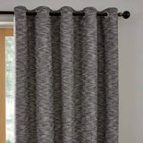 Talon Eyelet Curtains - Blue Light Filtering Jacquard - Talon Eyelet Curtains In Blue 2