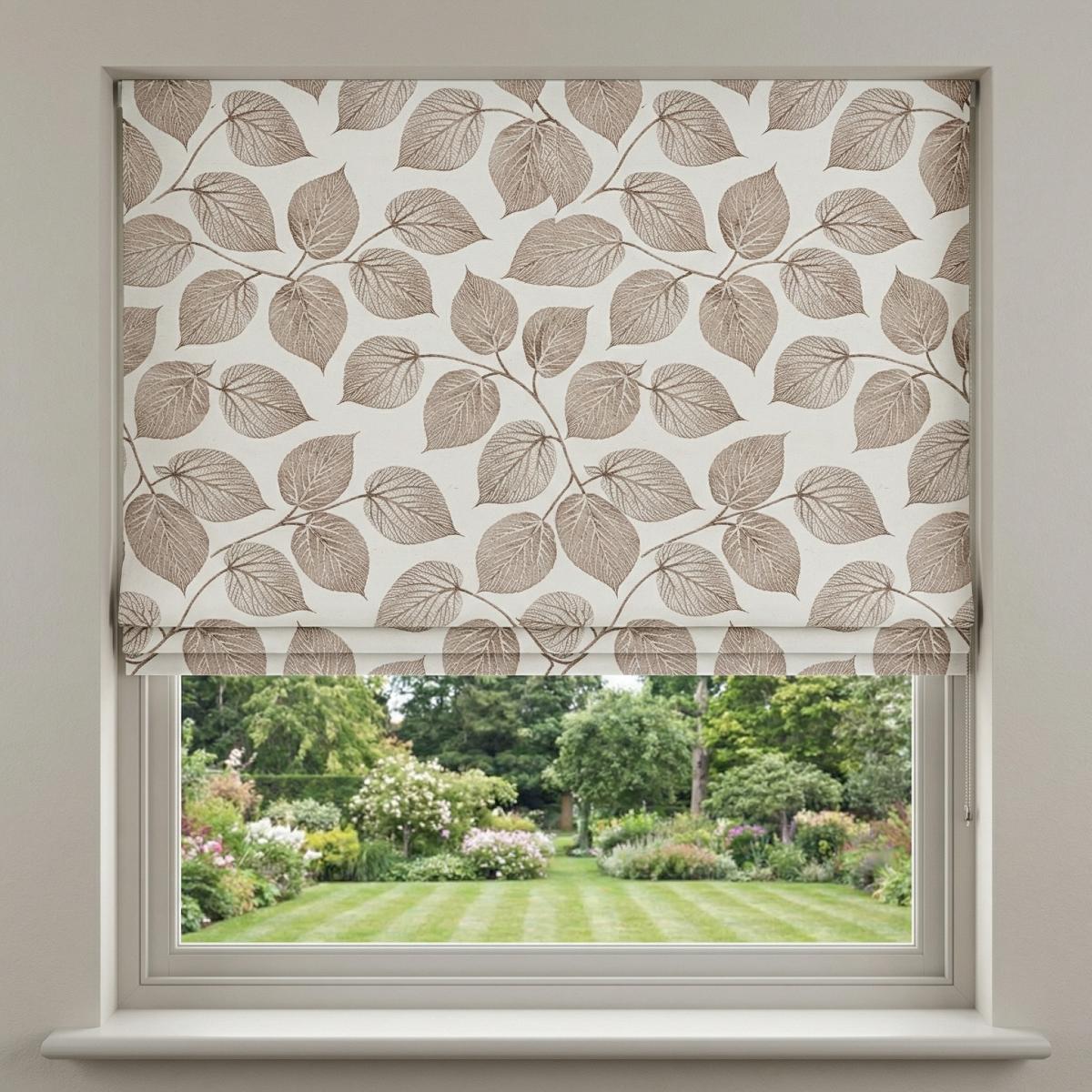 Tanomah Made to Measure Roman Blind Silver