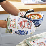 Ulster Weavers Tea Tins Cotton Microwave Mitts Pair