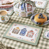 Ulster Weavers Tea Tins Cotton Placemat 4 Pack - Tea Tins Placemat 4 Pack In Multicolour 2
