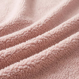 Teddy Blush Fleece Fitted Sheet 30cm Deep - additional image 1