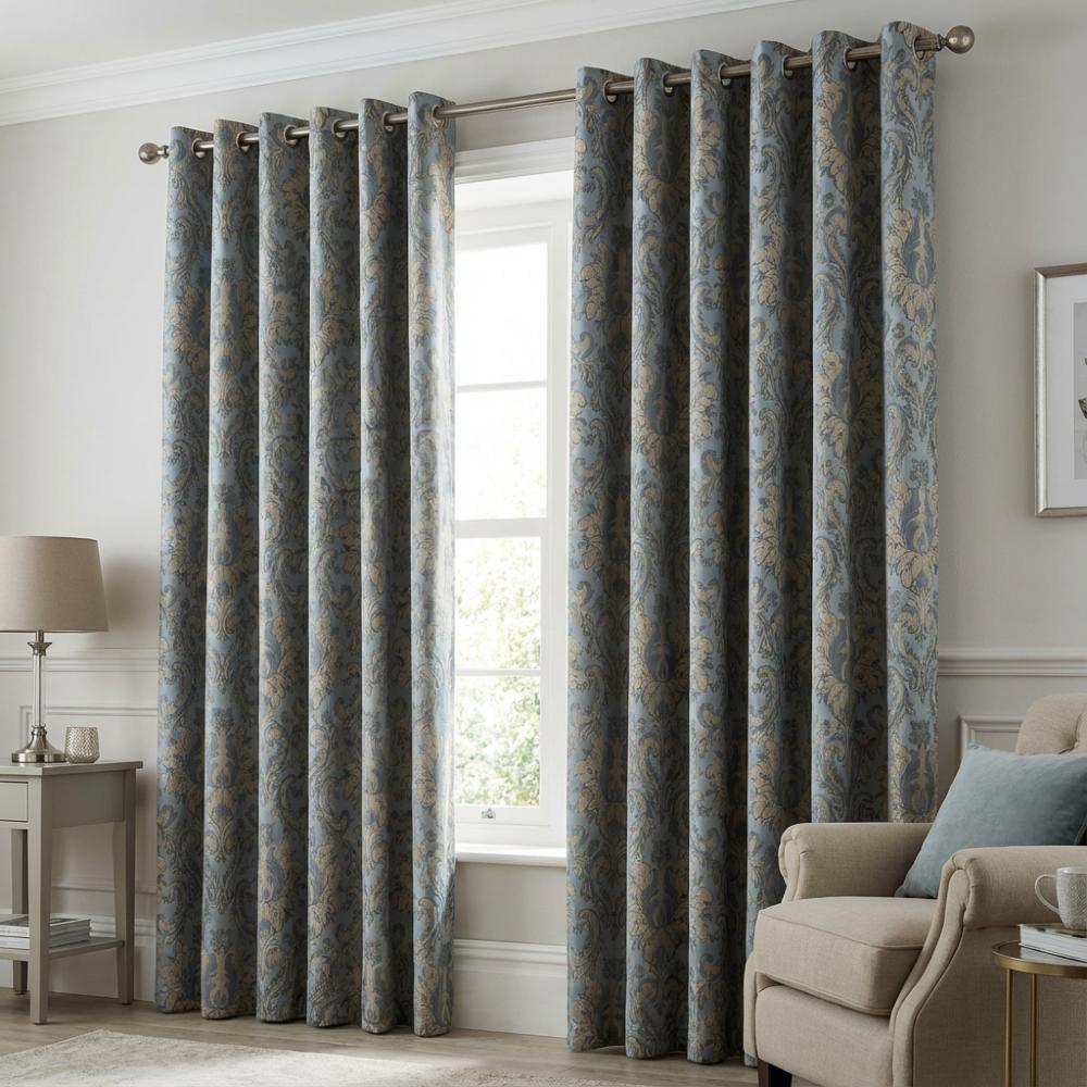 Tegola Duck Egg fabric sample