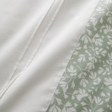 Tess Ditsy Polycotton Duvet Cover Set - Green - Tess Duvet Cover Set In Green 3