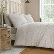 Tess Ditsy Polycotton Duvet Cover Set - Natural