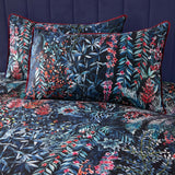 Tessa Floral Navy 200 Thread Count Cotton Duvet Cover Set - Tessa Duvet Cover Set In Navy 2
