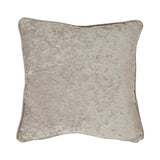 Textured Chenille Soft Cosy Cushion Cover 43cm x 43cm - Natural - Textured Chenille Cushion In Natural 43 X 43Cm 2