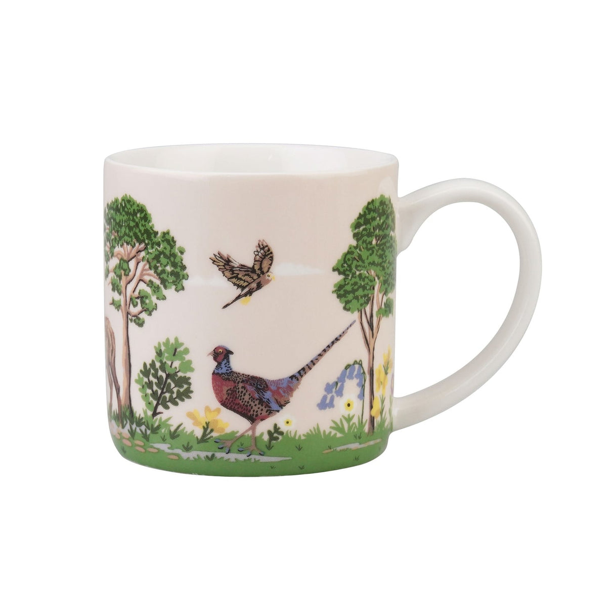 Ulster Weavers Thistlewood Floral Green Bone China Mug