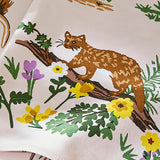 Ulster Weavers Thistlewood Floral Green Cotton Tea Towel - Thistlewood Cotton Tea Towel In Green 4