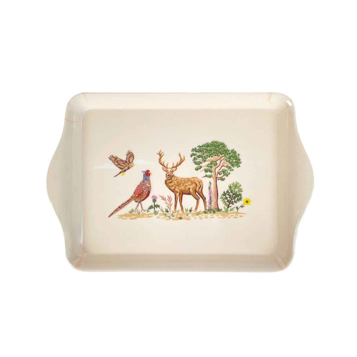 Ulster Weavers Thistlewood Floral Green Scatter Tray