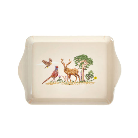 Ulster Weavers Thistlewood Floral Green Scatter Tray