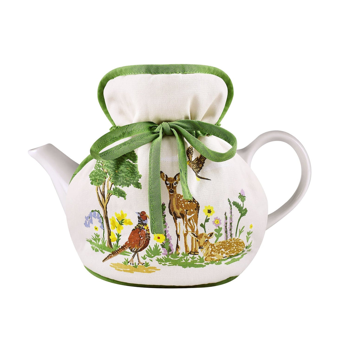 Ulster Weavers Thistlewood Floral Green Cotton Muff Tea Cosy