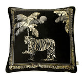 Tiger Tiger Black Cushion Cover 43cm x 43cm - Tiger Tiger Cushion In Black 43 X 43Cm 2