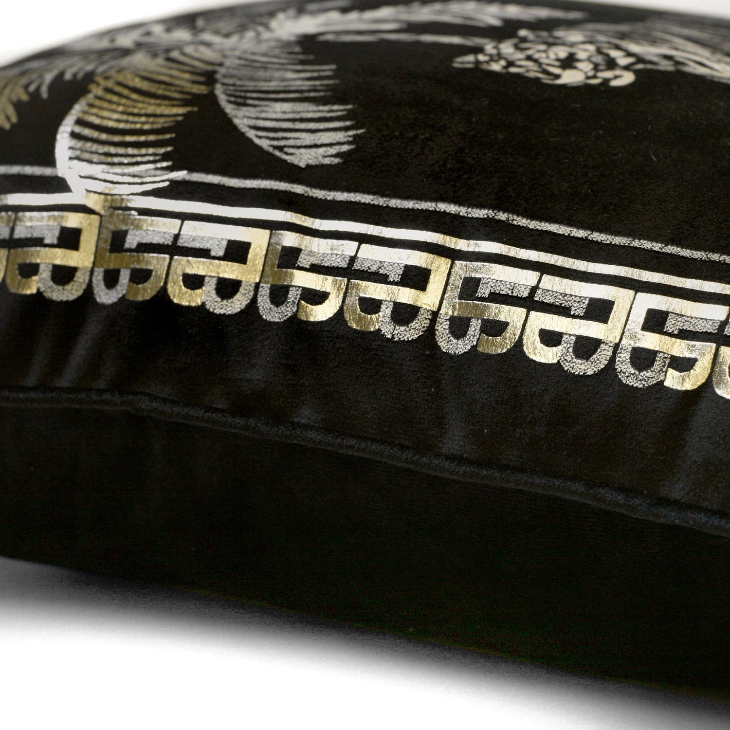 Tiger Tiger Black Cushion Cover 43cm x 43cm - Tiger Tiger Cushion In Black 43 X 43Cm 4