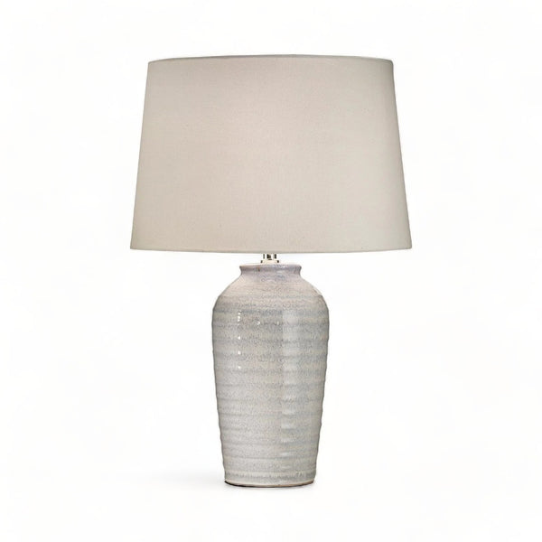 Tilly Table Lamp Blue & Ivory Ombre  53cm