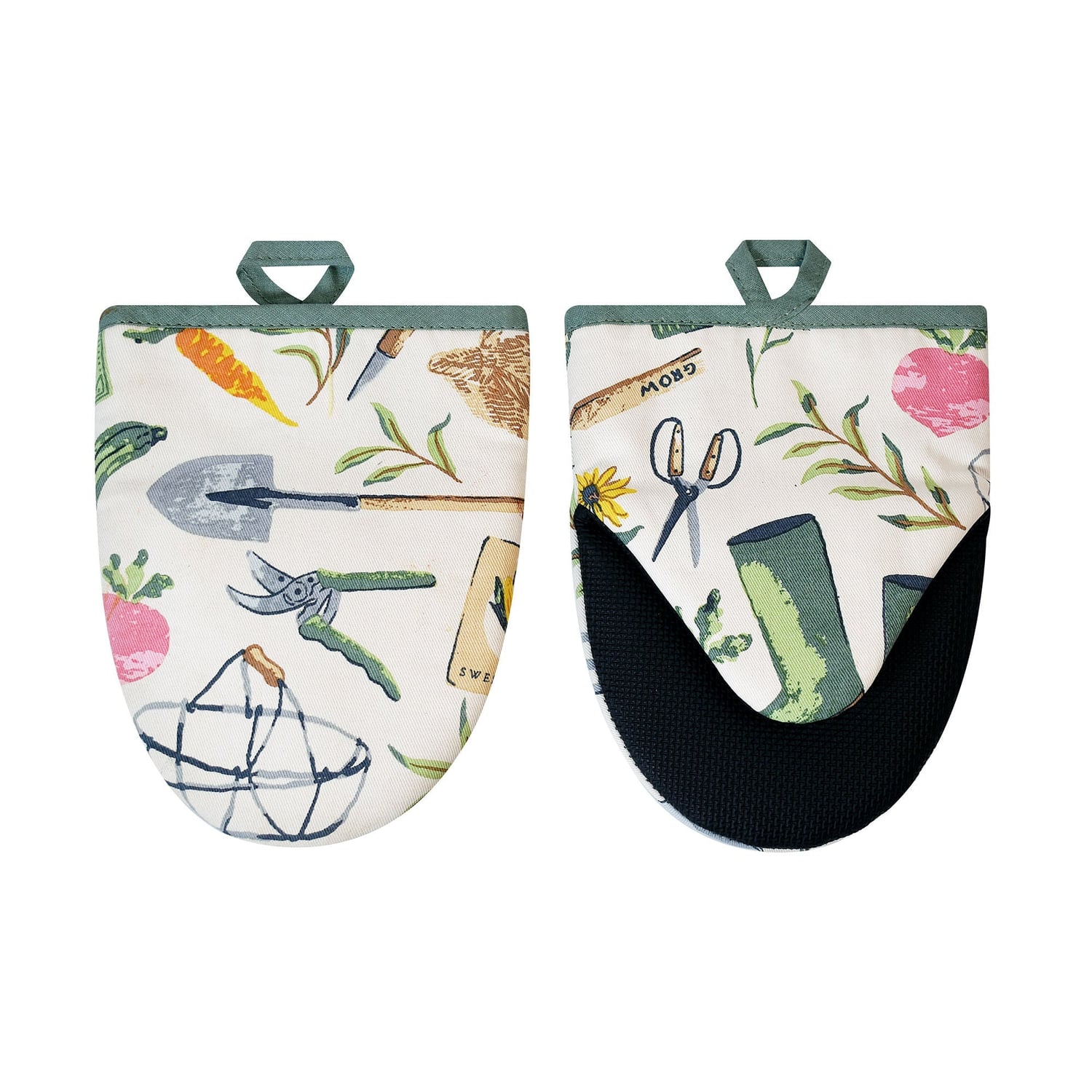 Ulster Weavers Time to Grow Floral Cotton Microwave Mitts